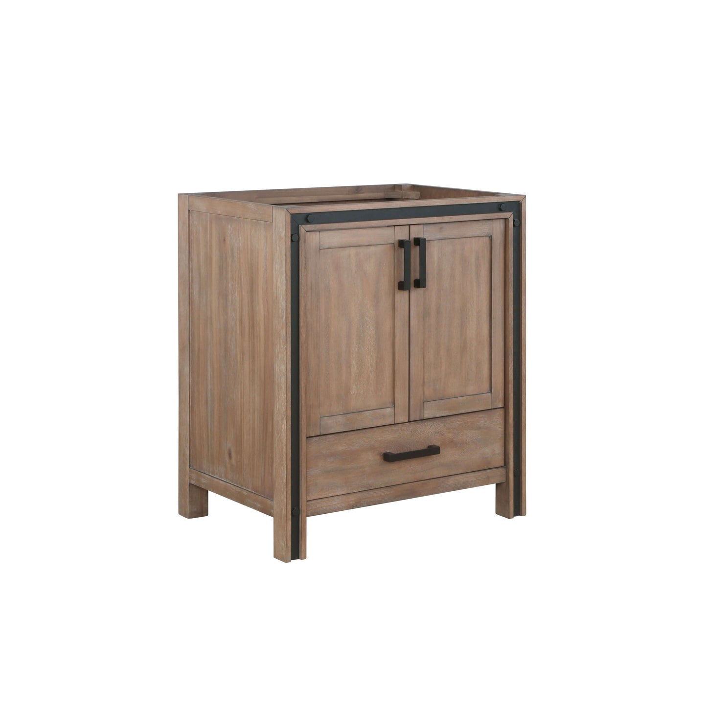 Ziva 30" Rustic Barnwood Single Vanity Cabinet Only - LZV352230SN00000