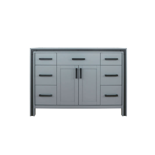 Ziva 48" Dark Grey Single Vanity Cabinet Only - LZV352248SB00000