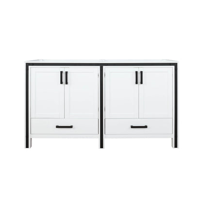 Ziva 60" White Double Vanity Cabinet Only - LZV352260SA00000