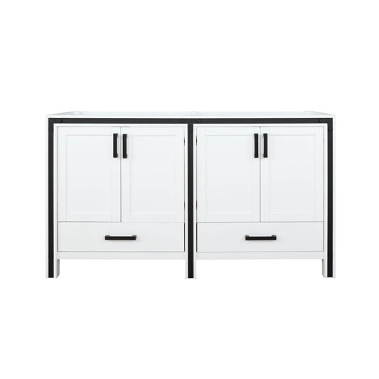 Ziva 60" White Double Vanity Cabinet Only - LZV352260SA00000