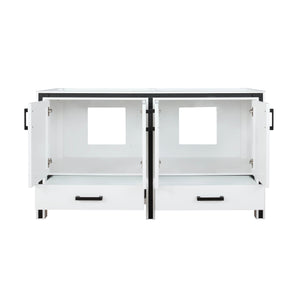 Ziva 60" White Double Vanity Cabinet Only - LZV352260SA00000