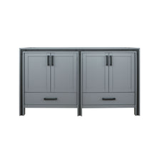 Load image into Gallery viewer, Ziva 60&quot; Dark Grey Double Vanity Cabinet Only - LZV352260SB00000
