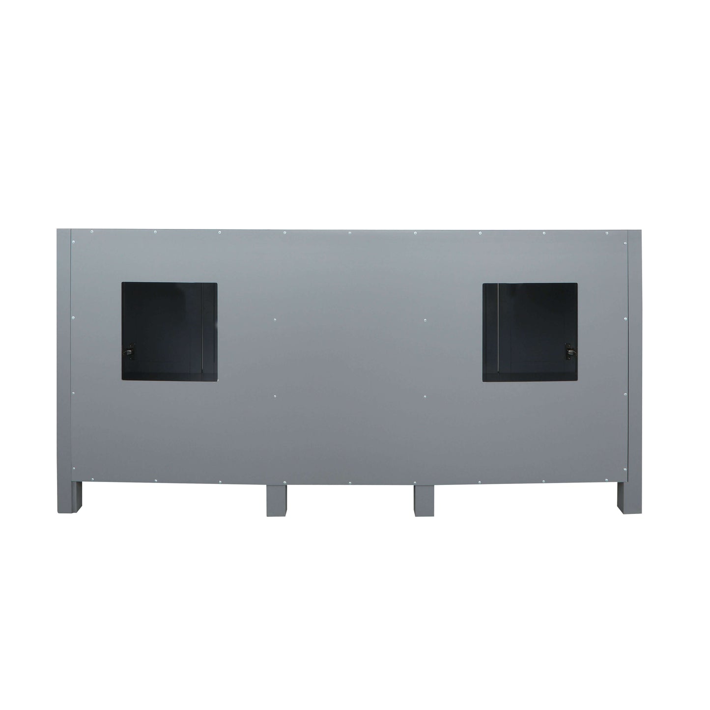 Ziva 72" Dark Grey Double Vanity Cabinet Only - LZV352272SB00000