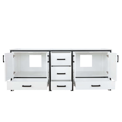 Ziva 80" White Vanity Double Cabinet Only - LZV352280SA00000