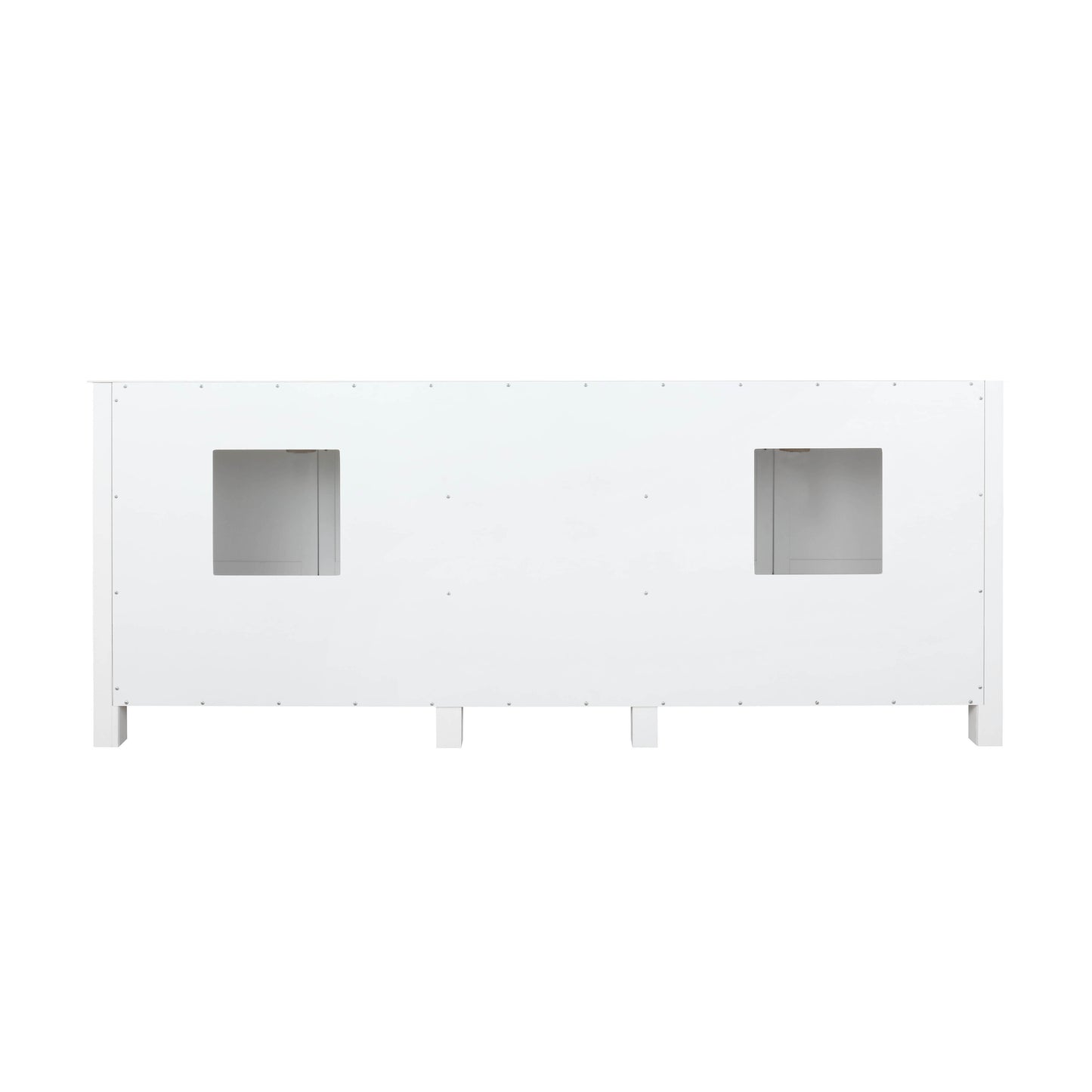 Ziva 80" White Vanity Double Cabinet Only - LZV352280SA00000