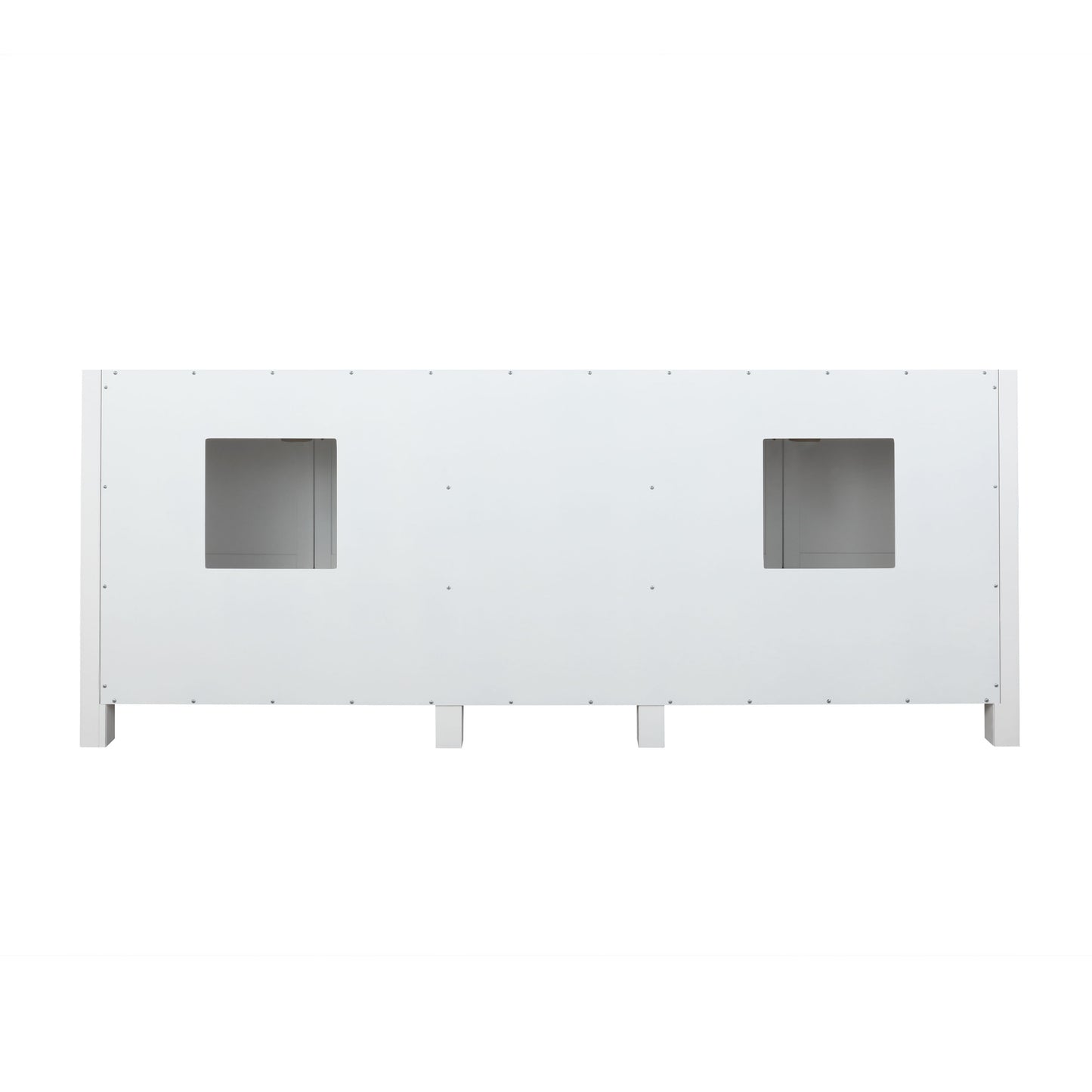 Ziva 84" White Vanity Double Cabinet Only - LZV352284SA00000