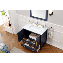 Load image into Gallery viewer, 36&quot; Solid Wood Sink Vanity With Mirror-No Faucet - WA7936-B