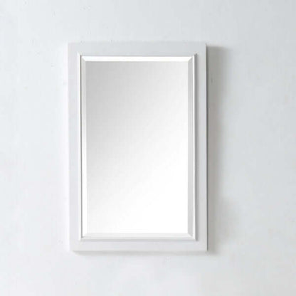 24" White Bathroom Vanity - Pvc - WTM8130-24-W-PVC