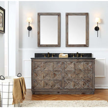 Load image into Gallery viewer, 60&quot; Wood Double Sink Vanity Match With Marble Top -No Faucet - WH8760