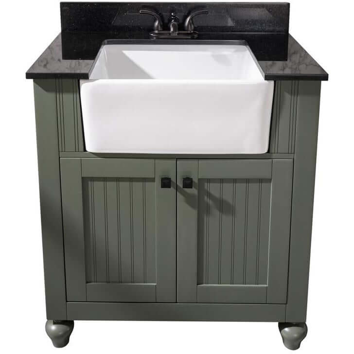 30" Sink Vanity Without Faucet - WLF6022-PG