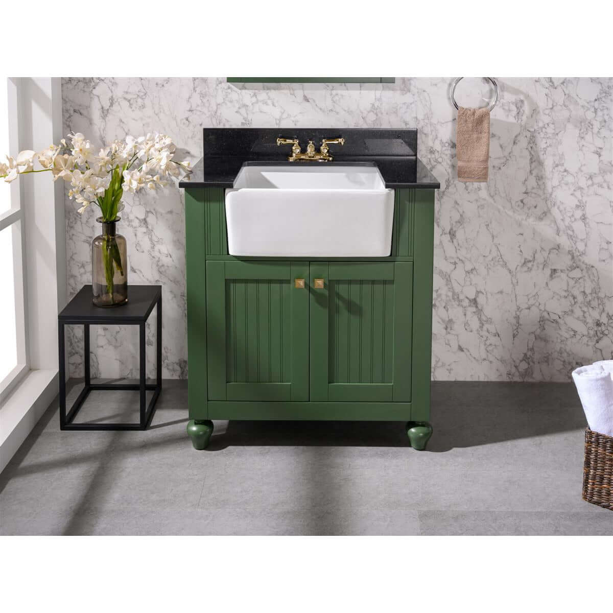 30" Sink Vanity Without Faucet - WLF6022-VG