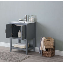 Load image into Gallery viewer, 24&quot; KD Westchester Gray Single Sink Vanity - WLF6023-JK