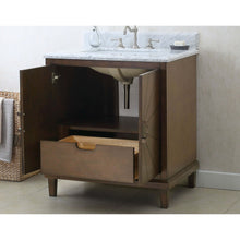 Load image into Gallery viewer, 30&quot; Antique Coffee Sink Vanity With Wlf7040-31 Top, No Faucet - WLF7040-30-CW