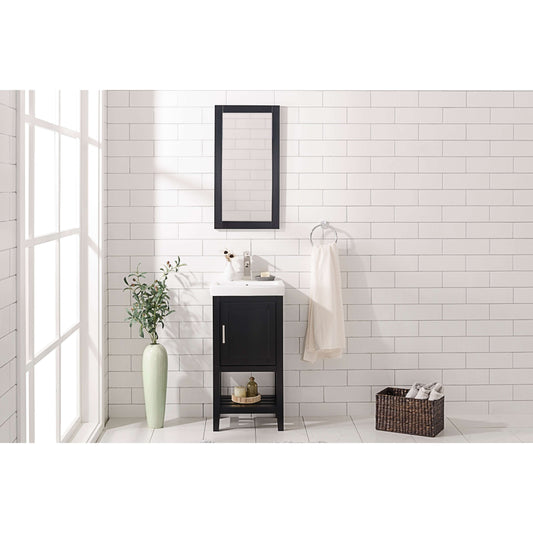 18" Espresso Sink Vanity - WLF9018-E