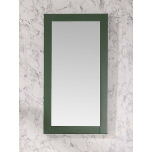 18" Pewter Green Single Sink Vanity - WLF9018-VG