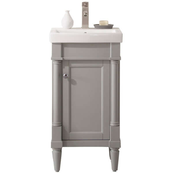 18" Gray Single Sink Vanity - WLF9218-G