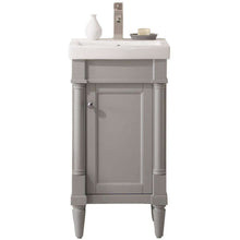 Load image into Gallery viewer, 18&quot; Gray Single Sink Vanity - WLF9218-G