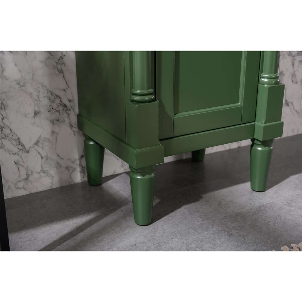 18" Vogue Green Single Sink Vanity - WLF9218-VG