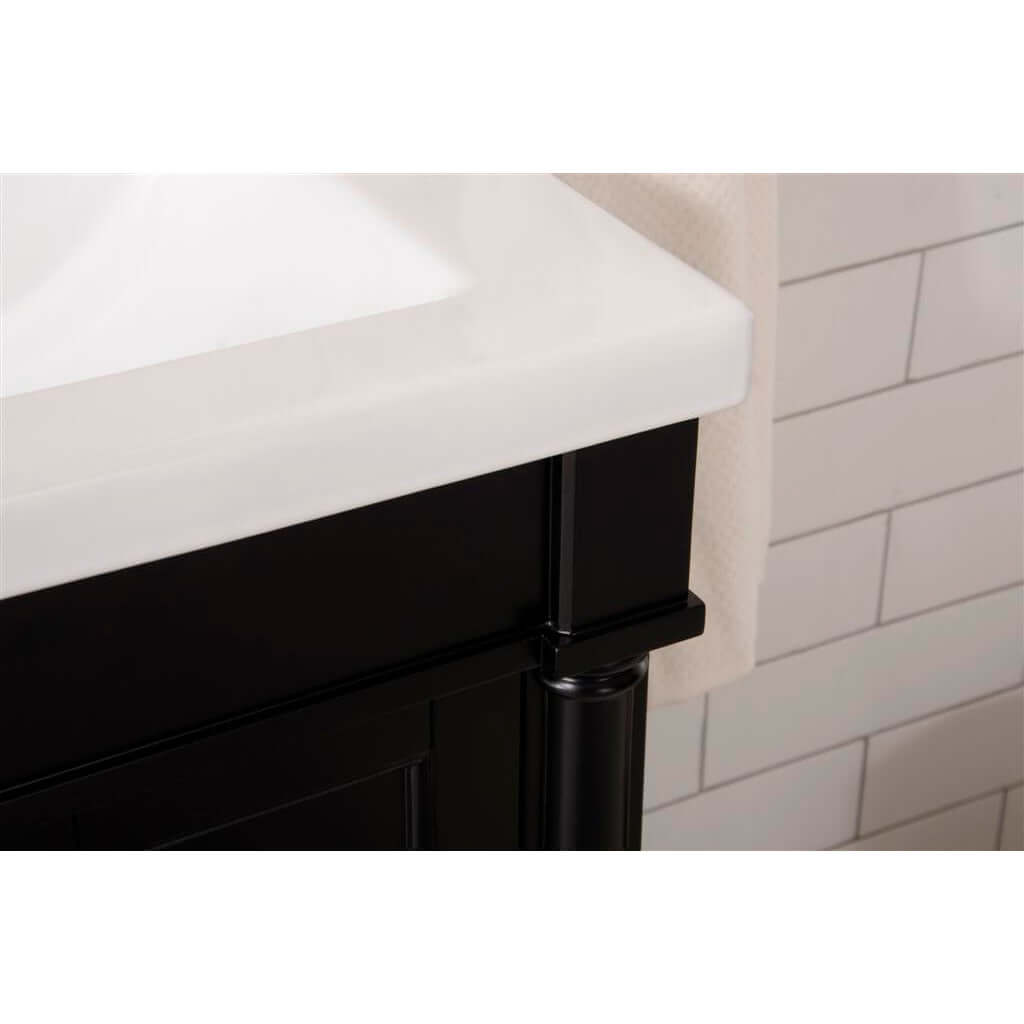 24" Espresso Single Sink Vanity - WLF9224-E