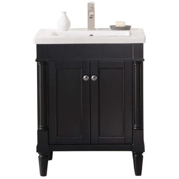 24" Espresso Single Sink Vanity - WLF9224-E