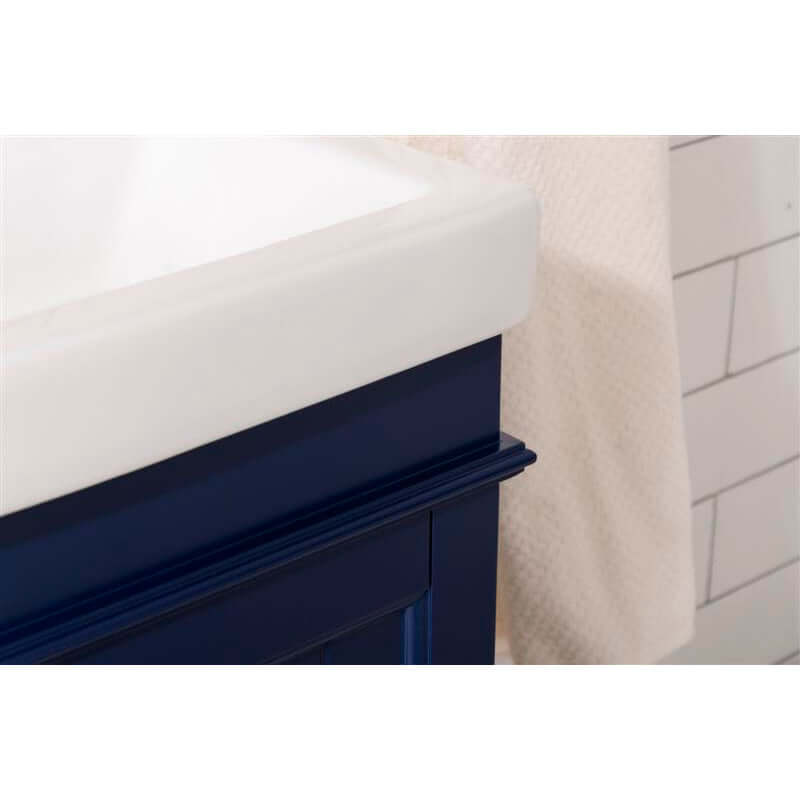 18" Blue Sink Single Vanity - WLF9318-B