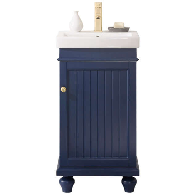 18" Blue Sink Single Vanity - WLF9318-B