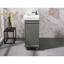 Load image into Gallery viewer, 24&quot; Pewter Green Sink Vanity - WLF9324-PG
