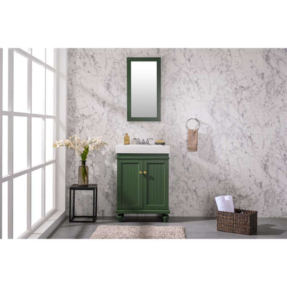 24" Vogue Green Sink Vanity - WLF9324-VG