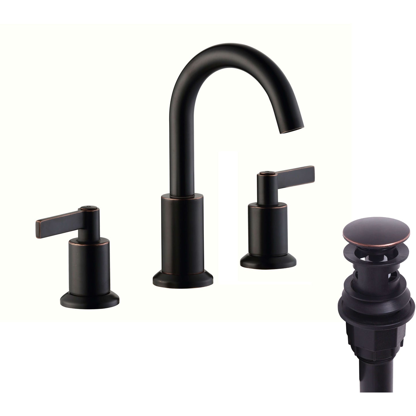 Faucet with push-up pop-up drain - WN288