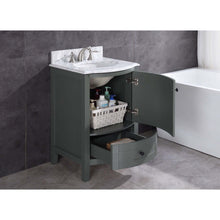 Load image into Gallery viewer, 24&quot; Pewter Green Bathroom Vanity - Pvc - WT9309-24-PG-PVC