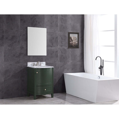 24" Vogue Green Bathroom Vanity - Pvc - WT9309-24-VG-PVC