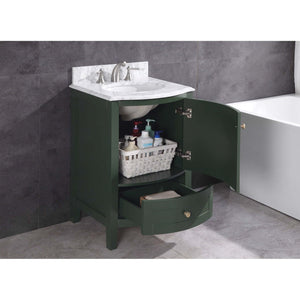 24" Vogue Green Bathroom Vanity - Pvc - WT9309-24-VG-PVC