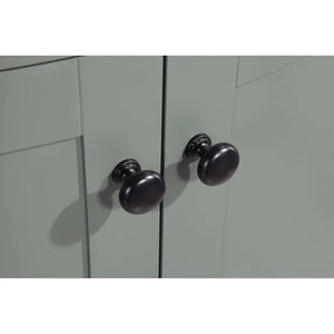 36" Pewter Green Bathroom Vanity - Pvc - WT9309-36-PG-PVC