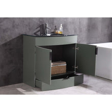 Load image into Gallery viewer, 36&quot; Pewter Green Bathroom Vanity - Pvc - WTM8130-36-PG-PVC