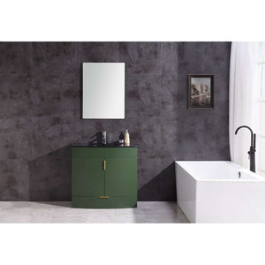 36" Vogue Green Bathroom Vanity - Pvc - WTM8130-36-VG-PVC