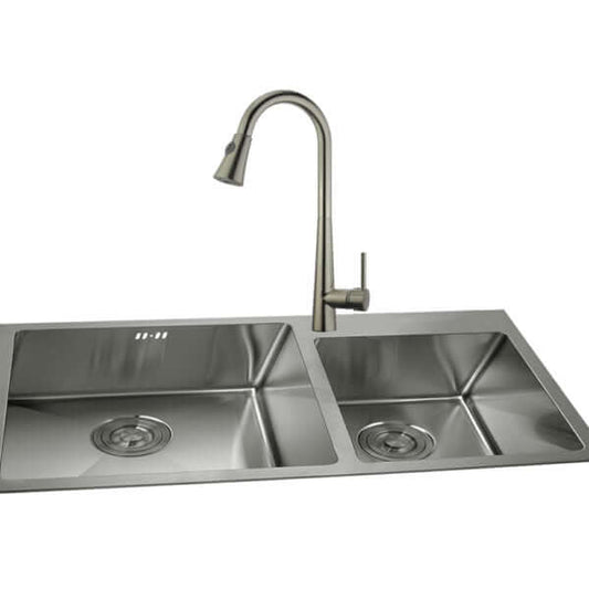 Upc Kitchen Faucet With Deck Plate - ZK88402AB-BN