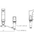 Upc Faucet With Drain-Chrome - ZY1003-C