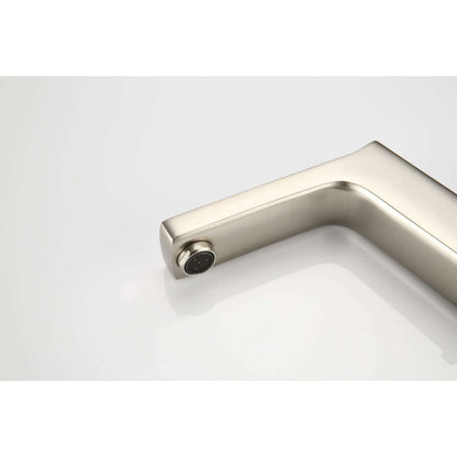 Upc Faucet With Drain-Brushed Nickel - ZY1003-BN