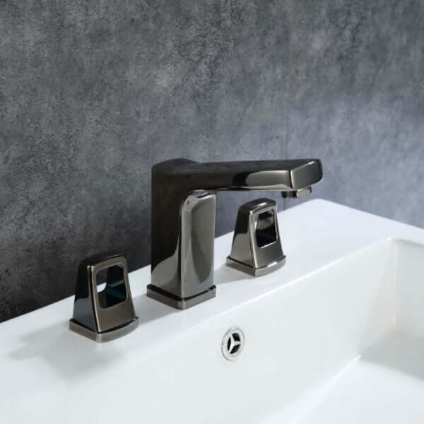 Upc Faucet With Drain-Glossy Black - ZY1003-GB