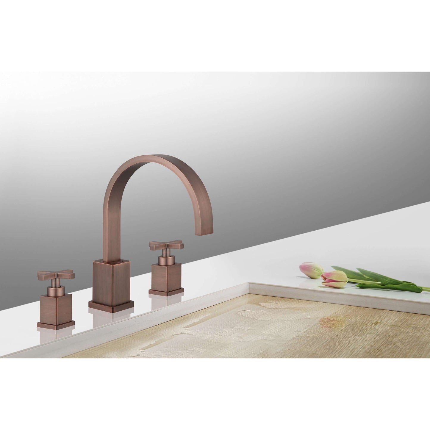 Upc Faucet With Drain-Brown Bronze - ZY2511-BB