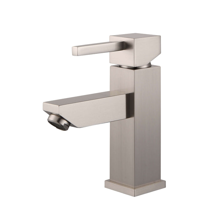 Upc Faucet With Drain-Brushed Nickel - ZY6001-BN