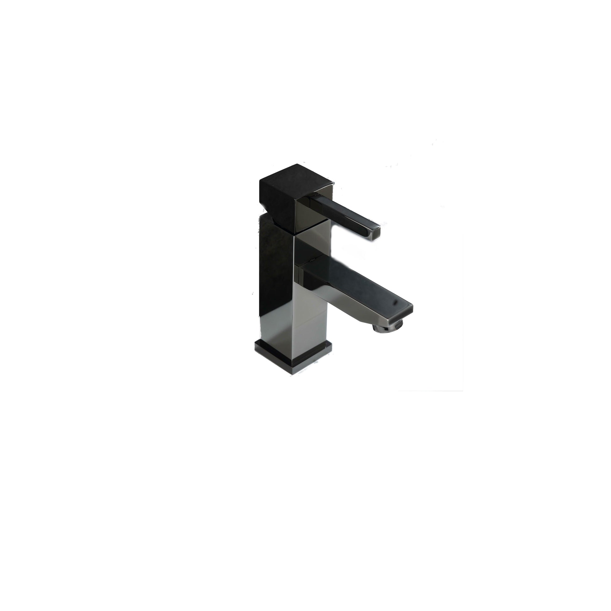 Upc Faucet With Drain-Glossy Black - ZY6003-GB