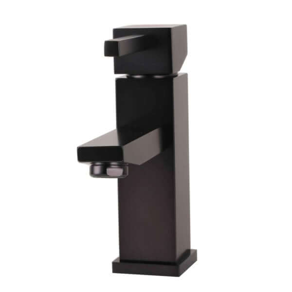 Upc Faucet With Drain-Oil Rubber Black - ZY6003-OR