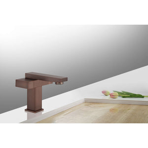 Upc Faucet With Drain-Brown Bronze - ZY6051-BB