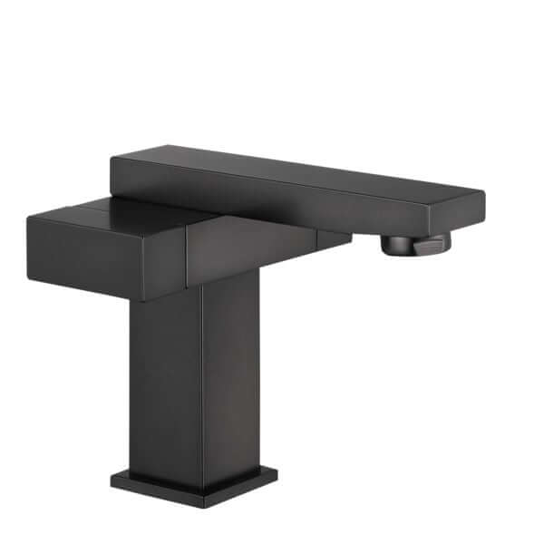 Upc Faucet With Drain-Oil Rubber Black - ZY6051-OR