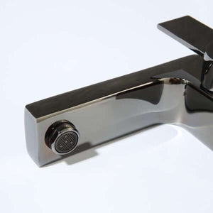 Upc Faucet With Drain-Glossy Black - ZY6053-GB