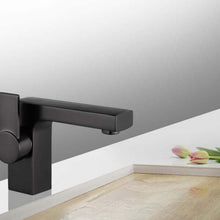 Load image into Gallery viewer, Upc Faucet With Drain-Oil Rubber Black - ZY6053-OR