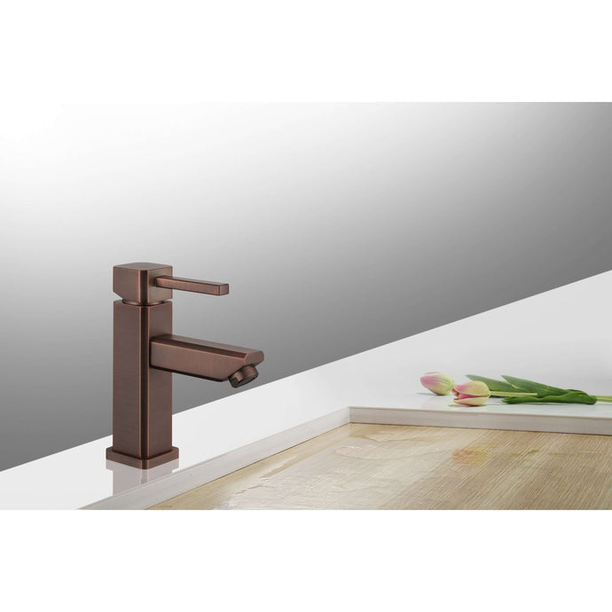 Upc Faucet With Drain-Brown Bronze - ZY6301-BB