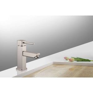 Upc Faucet With Drain-Brushed Nickel - ZY6301-BN