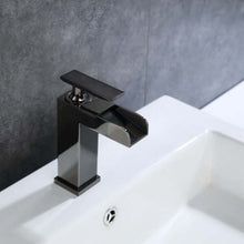 Load image into Gallery viewer, Upc Faucet With Drain-Glossy Black - ZY8001-GB
